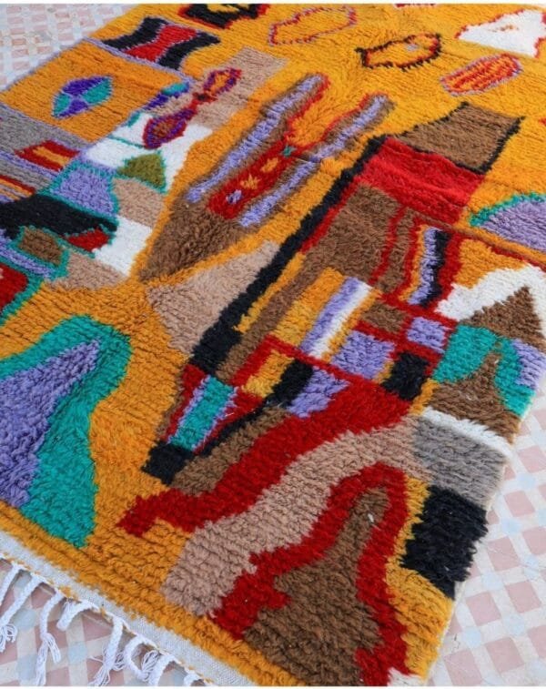 Aicha – Moroccan Tribal Rug | Bold Patterns and Bright Colors