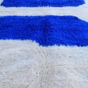 Zainab – Minimalist Moroccan Rug: A Modern Masterpiece