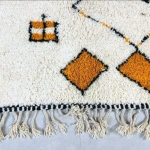 Zouhour – Luxurious Beni Ourain Rug : Soft and Cozy Wool