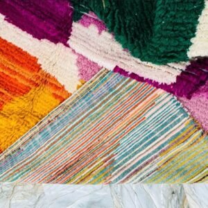 Berber Carpet – Handwoven Moroccan Rugs Adila –Multicolor Berber Carpet – Handwoven Moroccan Rugs