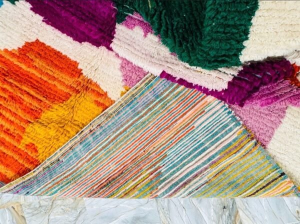 Berber Carpet – Handwoven Moroccan Rugs Adila –Multicolor Berber Carpet – Handwoven Moroccan Rugs