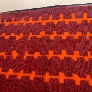 Burgundy Moroccan Rug – Handwoven Elegance in Deep Red Tones