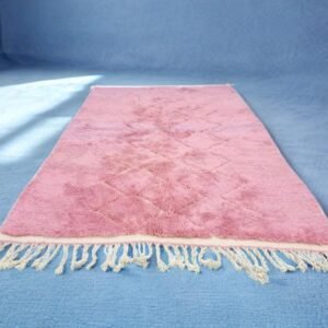 Light Pink Moroccan Rug – Handmade Berber Rugs Nada – Light Pink Moroccan Rug – Handmade Berber Rugs