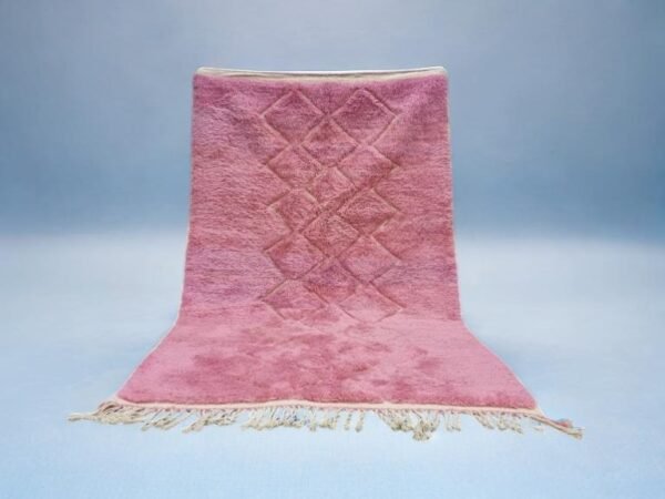 Nada – Light Pink Moroccan Rug – Handmade Berber Rugs Light Pink Moroccan Rug
