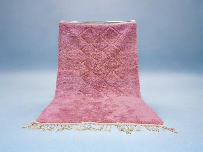 Nada – Light Pink Moroccan Rug – Handmade Berber Rugs Light Pink Moroccan Rug