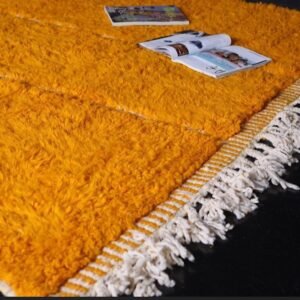 Authentic Moroccan Shag Rug Nora – Buy Handmade Rug Orange – Authentic Moroccan Shag Rug