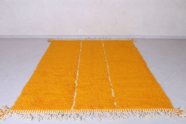 Handmade Rug Orange – Authentic Moroccan Shag Rug Nora – Buy Handmade Rug Orange – Authentic Moroccan Shag Rug