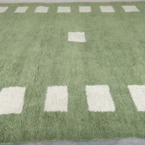 Moroccan Rug – Handmade Berber Rugs Maria – Green Moroccan Rug – Handmade Berber Rugs
