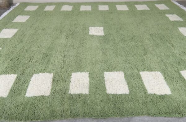 Moroccan Rug – Handmade Berber Rugs Maria – Green Moroccan Rug – Handmade Berber Rugs