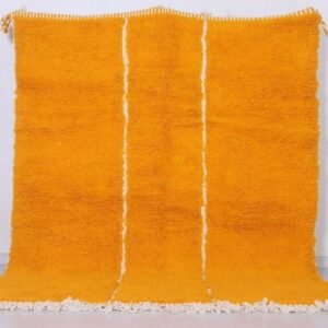 Orange Moroccan Shag Rug Nora – Buy Handmade Rug Orange – Authentic Moroccan Shag Rug