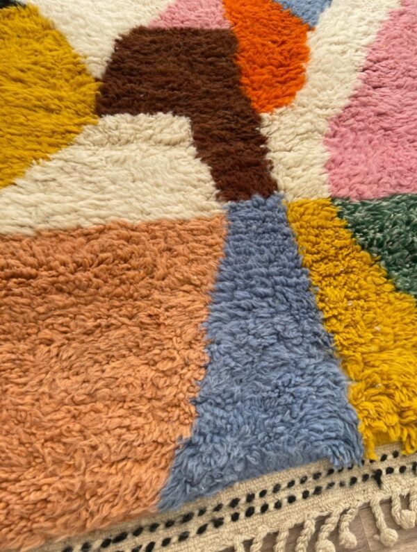 area rug color Rahma – Morrocan Colorful area Rugs for living room