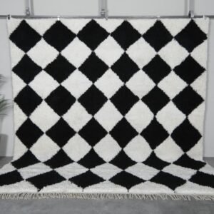 Beni Ourain Rug black and white Beni Ourain Rug black and white