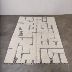 Moroccan Rug Handwoven Wool Rug for Living Rooms Moroccan Rug 8x10 – Handwoven Wool Rug for Living Rooms