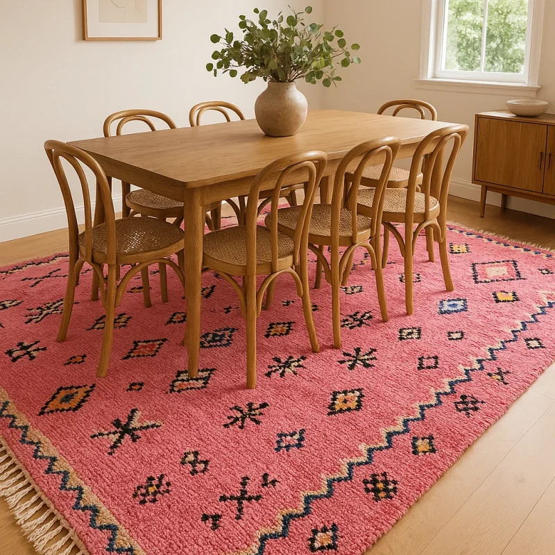 pink moroccan rug pink moroccan rug
